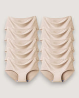 10-Pack: Seamless Mid-Rise Briefs - Voldina