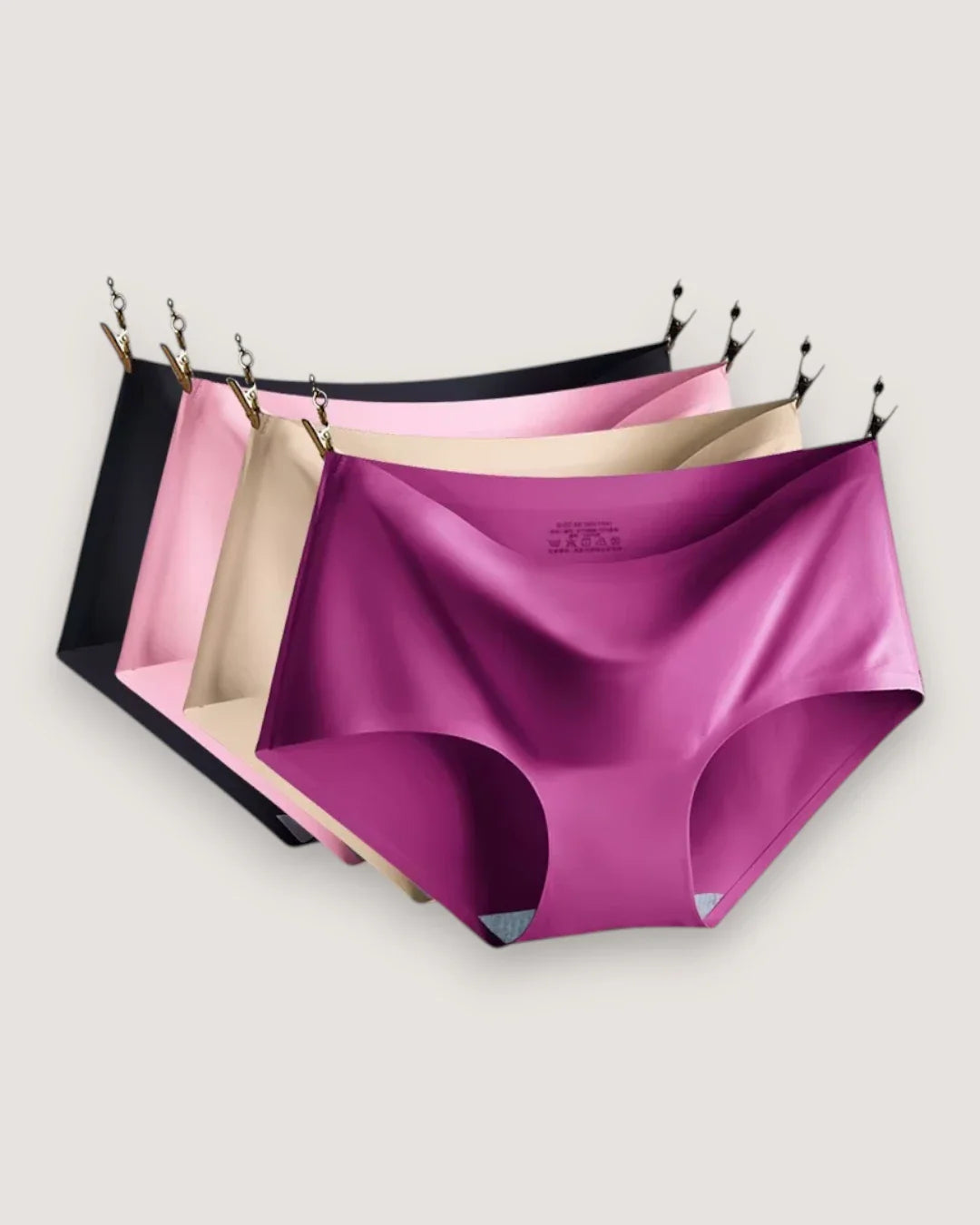 10-Pack: Seamless Mid-Rise Briefs - Voldina
