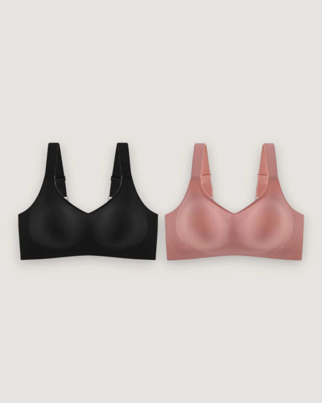 2-Pack: Seamless Everyday Support Bra - Voldina