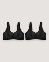 2-Pack: Seamless Everyday Support Bra - Voldina