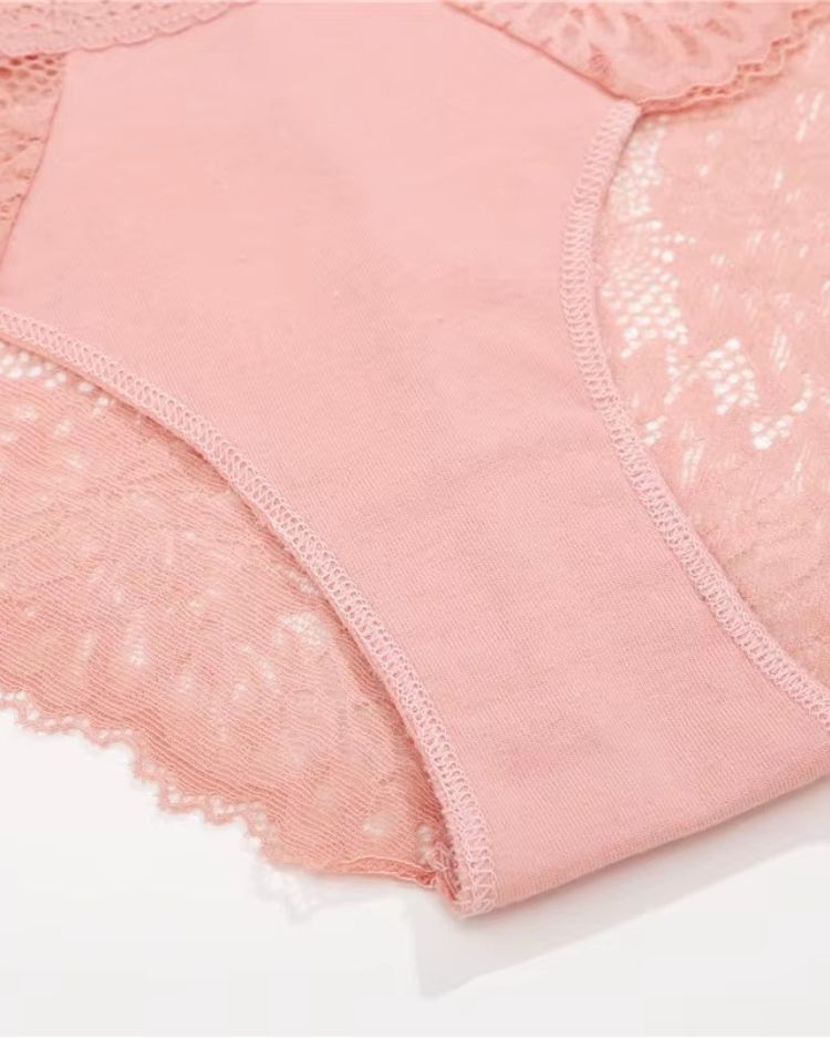 3-Pack: Romantic Low-Rise Lace Briefs - Voldina