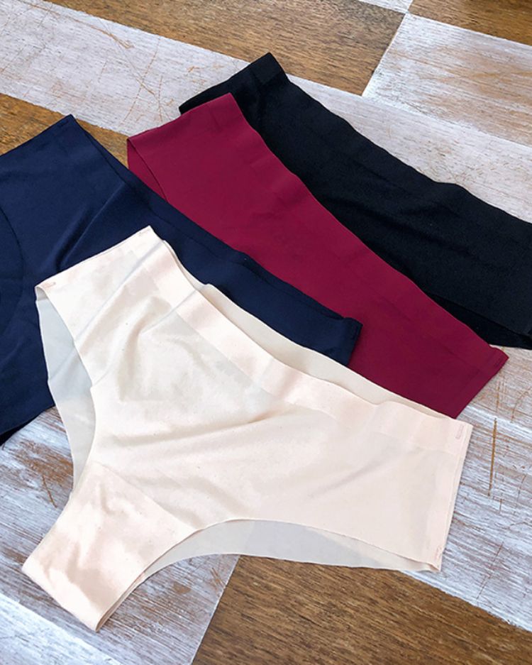 6-Pack: Seamless Mid-Rise Briefs - Voldina