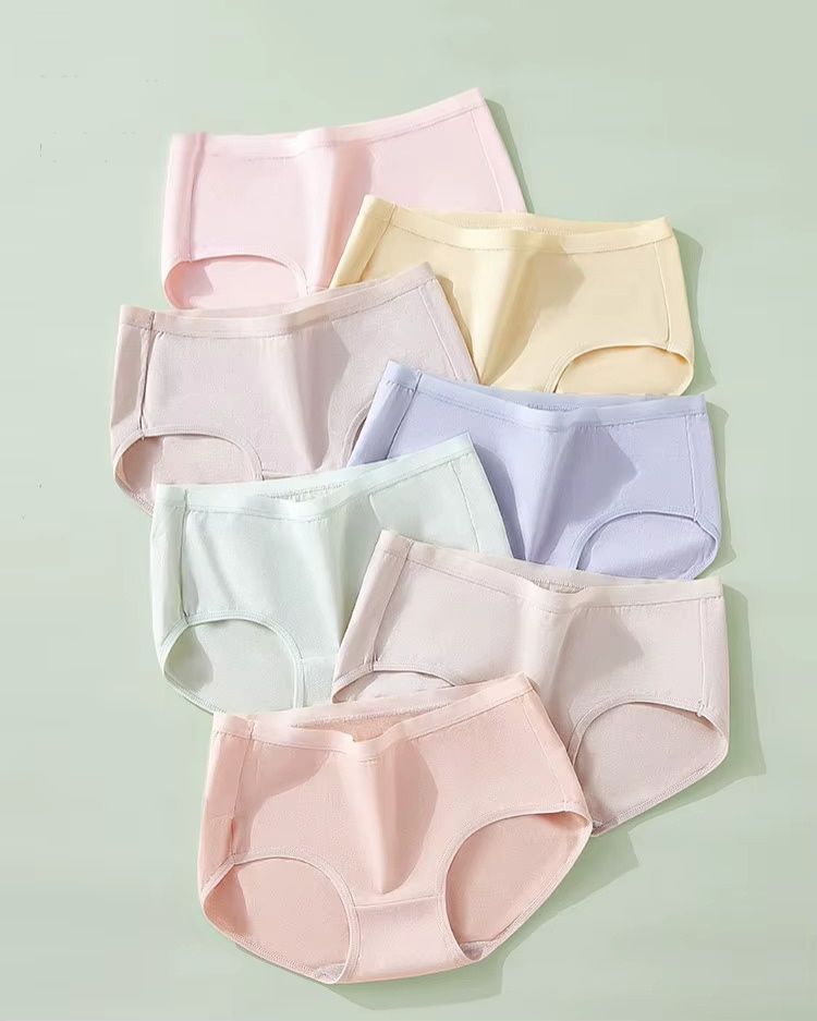 7-Pack: Breathable Low-Rise Premium Cotton Briefs - Voldina