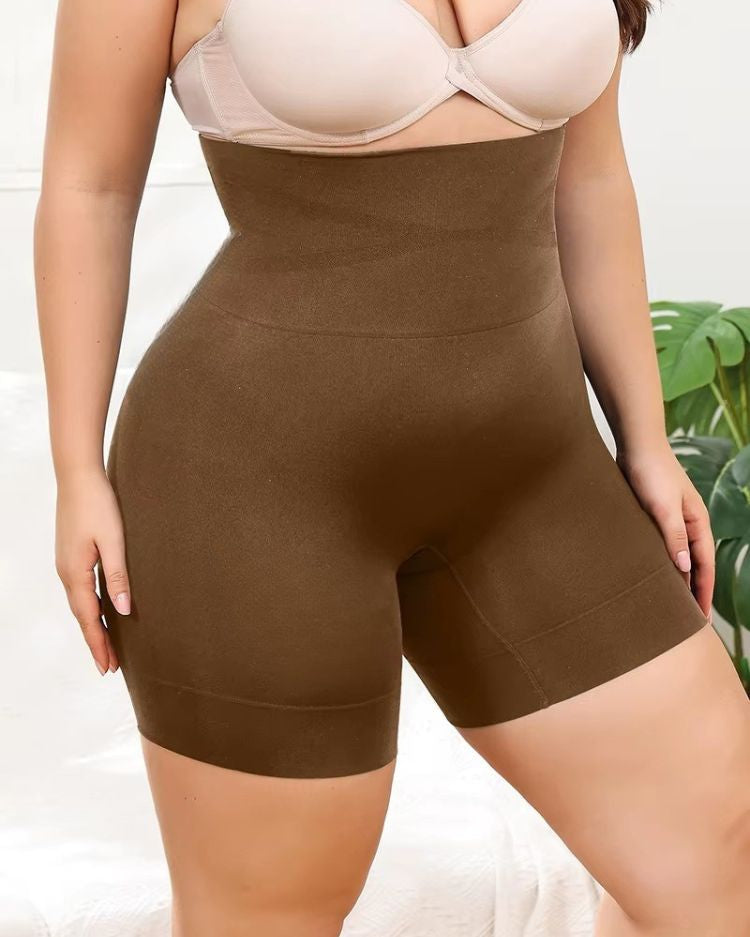 High-Waist Sculpting Shorts - Voldina