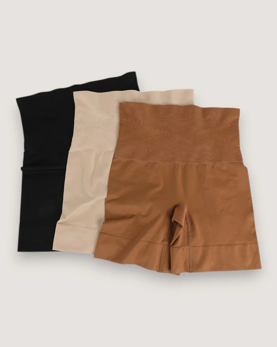 High-Waist Sculpting Shorts - Voldina