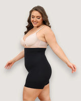 High-Waist Sculpting Shorts - Voldina