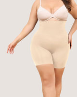 High-Waist Sculpting Shorts - Voldina