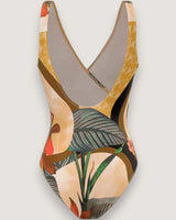 Padded One-Piece Swimsuit And Dress - Voldina