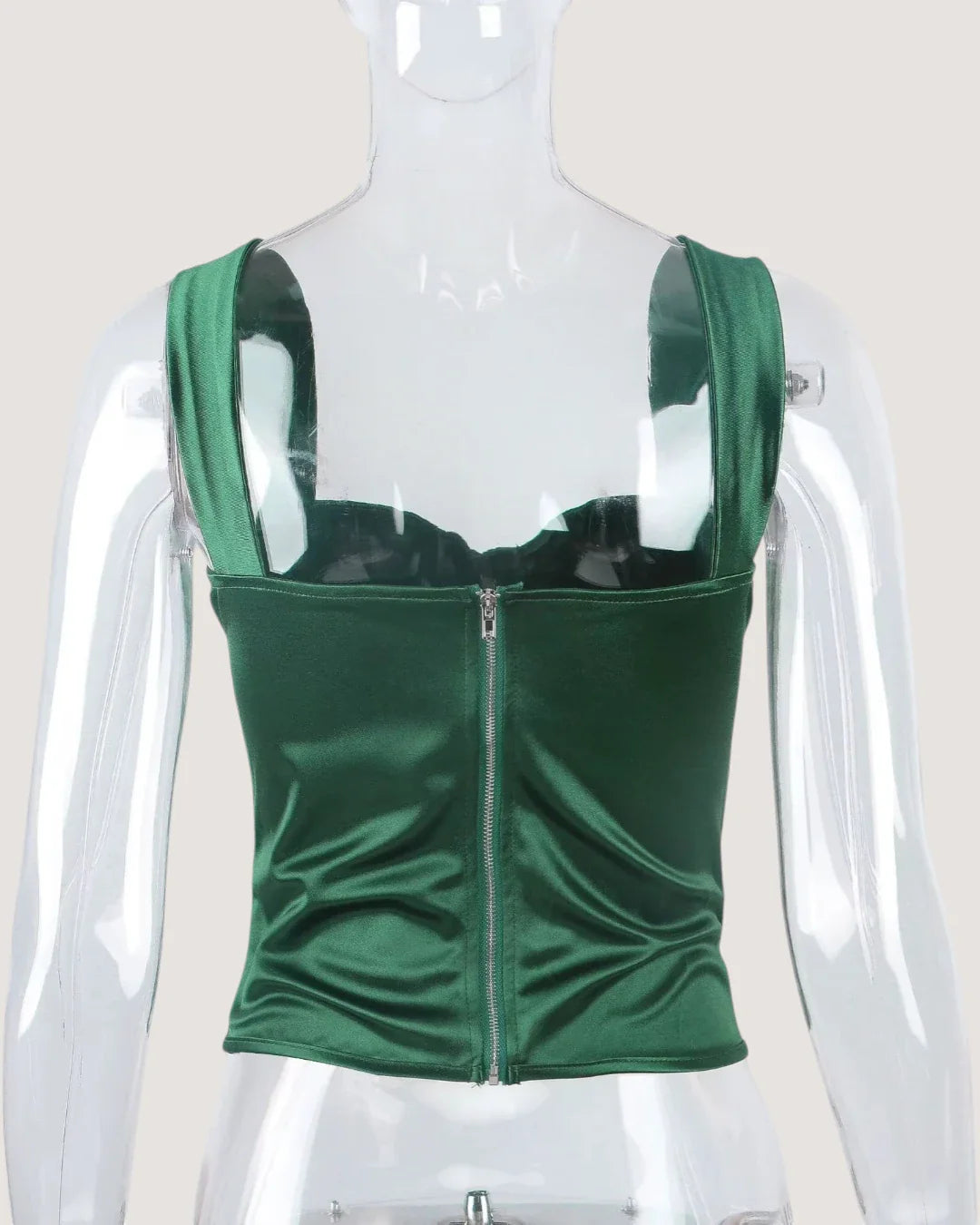 Square Neck Corset Top - Voldina