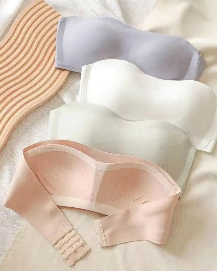 Seamless Anti-Slip Strapless Bra - Voldina
