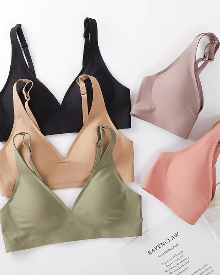 Seamless Comfort V-Neck Bra - Voldina