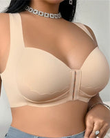 Seamless Front-Closure Minimizer Bra - Voldina
