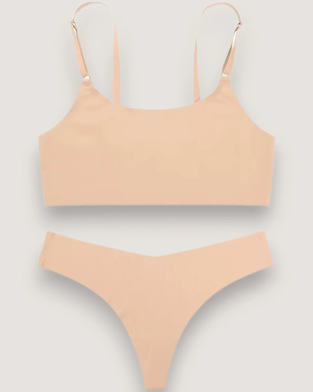 Seamless Minimalist Bralette Set - Voldina