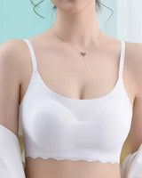 Seamless Wavy-Edge Comfort Bralette - Voldina