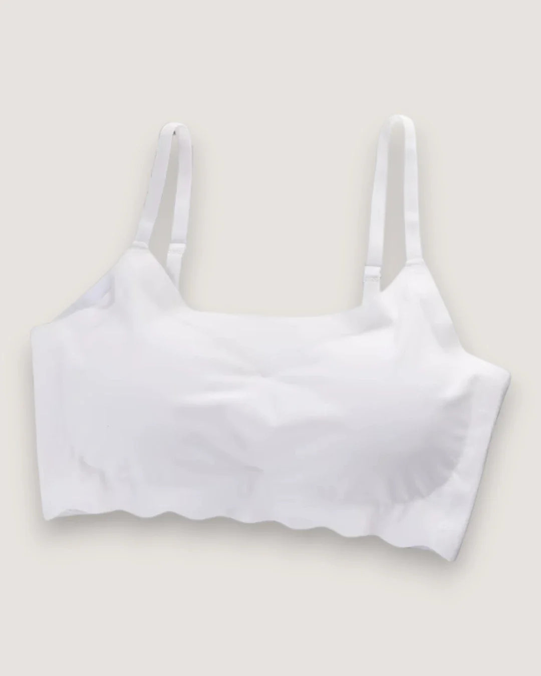 Seamless Wavy-Edge Comfort Bralette - Voldina