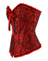 Structured Damask Corset Top - Voldina