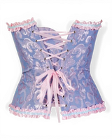 Structured Damask Corset Top - Voldina