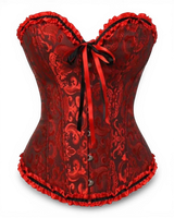 Structured Damask Corset Top - Voldina