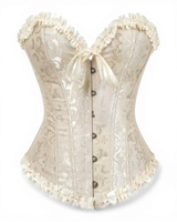 Structured Damask Corset Top - Voldina