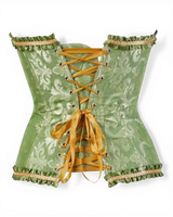 Structured Damask Corset Top - Voldina