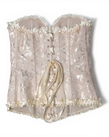 Structured Damask Corset Top - Voldina