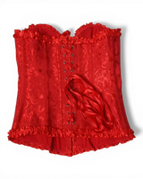Structured Damask Corset Top - Voldina