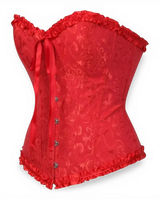 Structured Damask Corset Top - Voldina