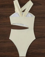 Asymmetric Cut-Out One-Piece - Voldina