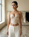Brocade Corset Top - Voldina