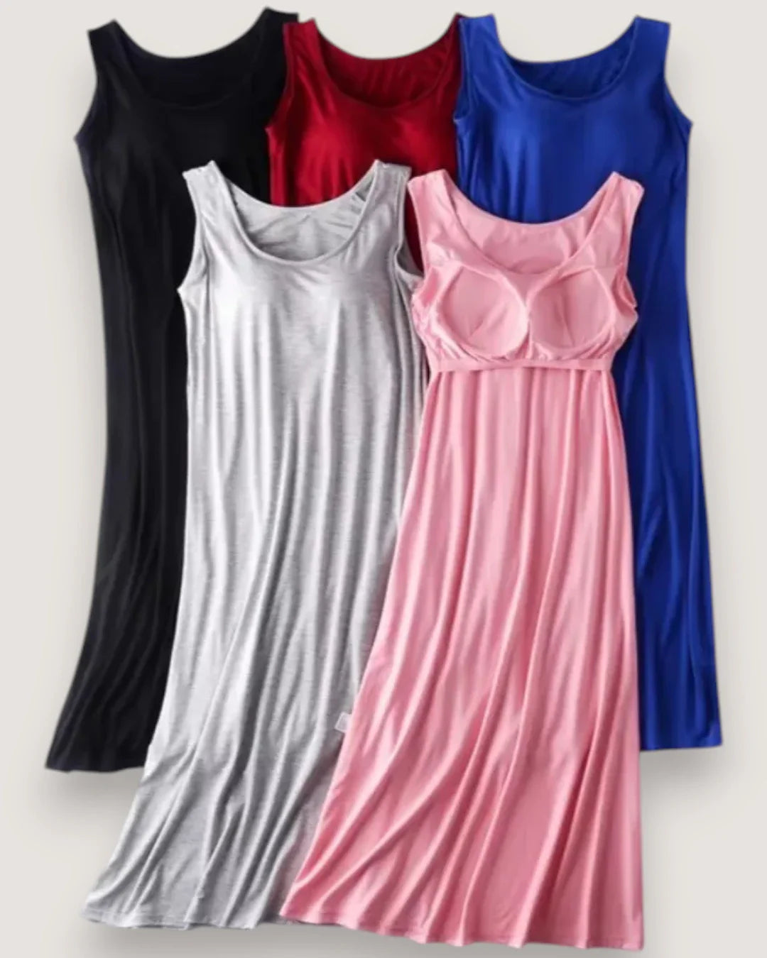 Cotton Modal Nightdress - Voldina
