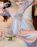 French Court Long Nightdress - Voldina