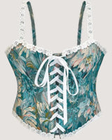Jacquard Corset Top - Voldina