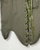Lace-Up Corset Top - Voldina