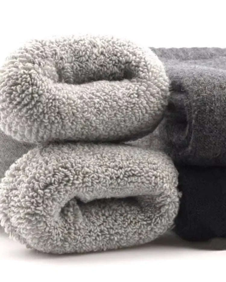 Plush Thermal Cabin Socks (3-Pack) - Voldina