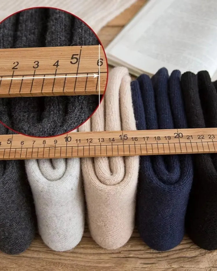 Plush Thermal Cabin Socks (3-Pack) - Voldina