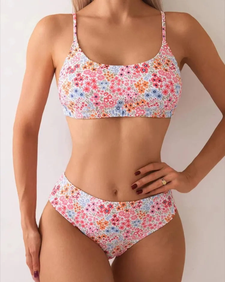 Regular-Waist Bikini Set - Voldina