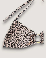 Ring-Linked Halter 3-Piece Bikini - Voldina
