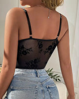 Structured Floral Corset Top - Voldina