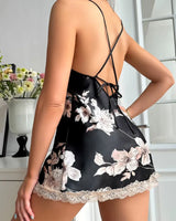 Summer Satin Slip Nightdress - Voldina