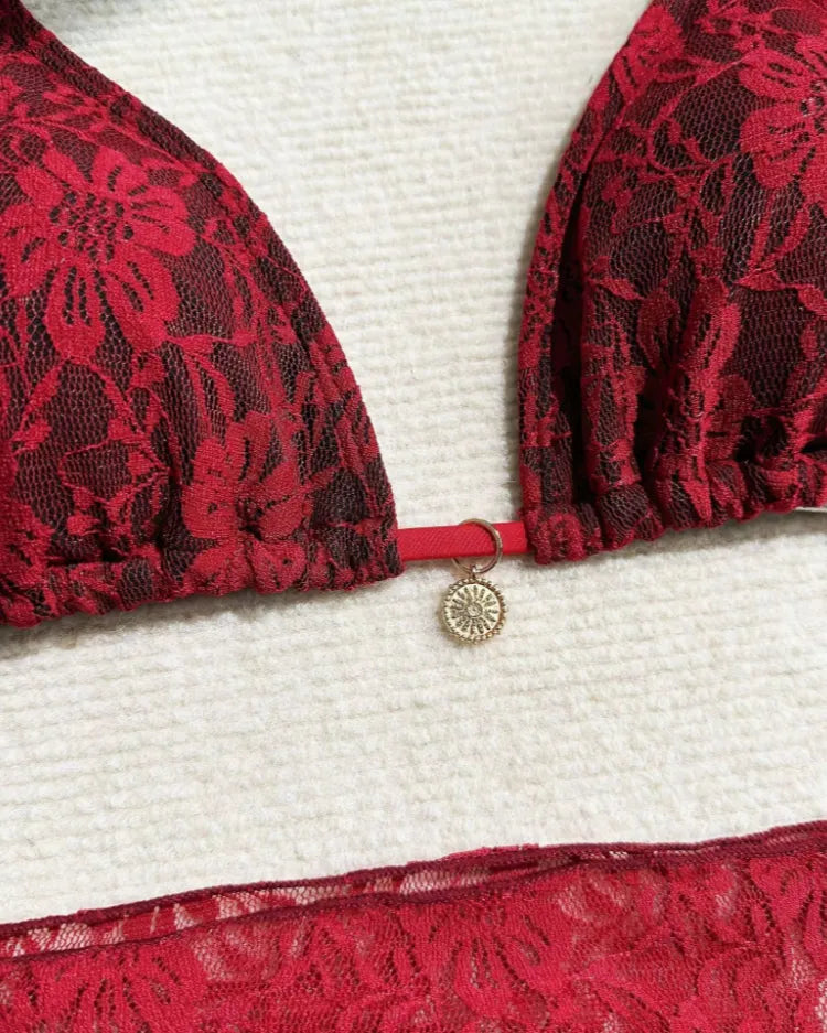 Three-Piece Bikini Set - Voldina