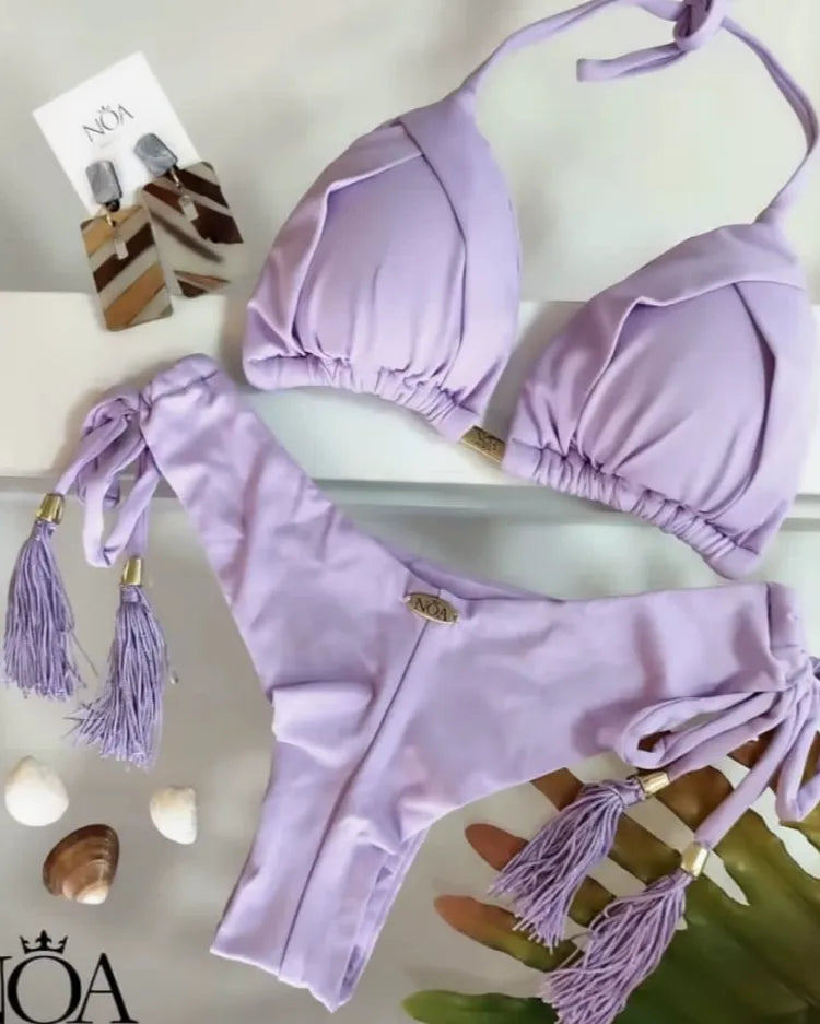 Triangle Brazilian Bikini Set - Voldina