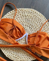 Underwired V-Wire Bikini Set - Voldina