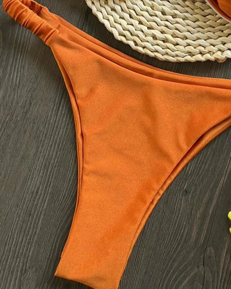 Underwired V-Wire Bikini Set - Voldina
