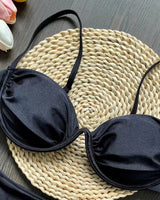 Underwired V-Wire Bikini Set - Voldina