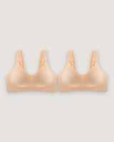 2-Pack: Seamless Everyday Support Bra - Voldina