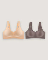 2-Pack: Seamless Everyday Support Bra - Voldina