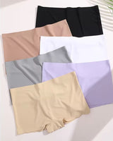 3-Pack: Seamless High-Rise Boyshort Briefs - Voldina