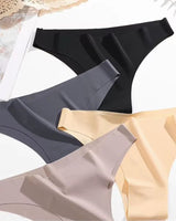 6-Pack: Seamless Laser-Cut Low-Rise Briefs - Voldina