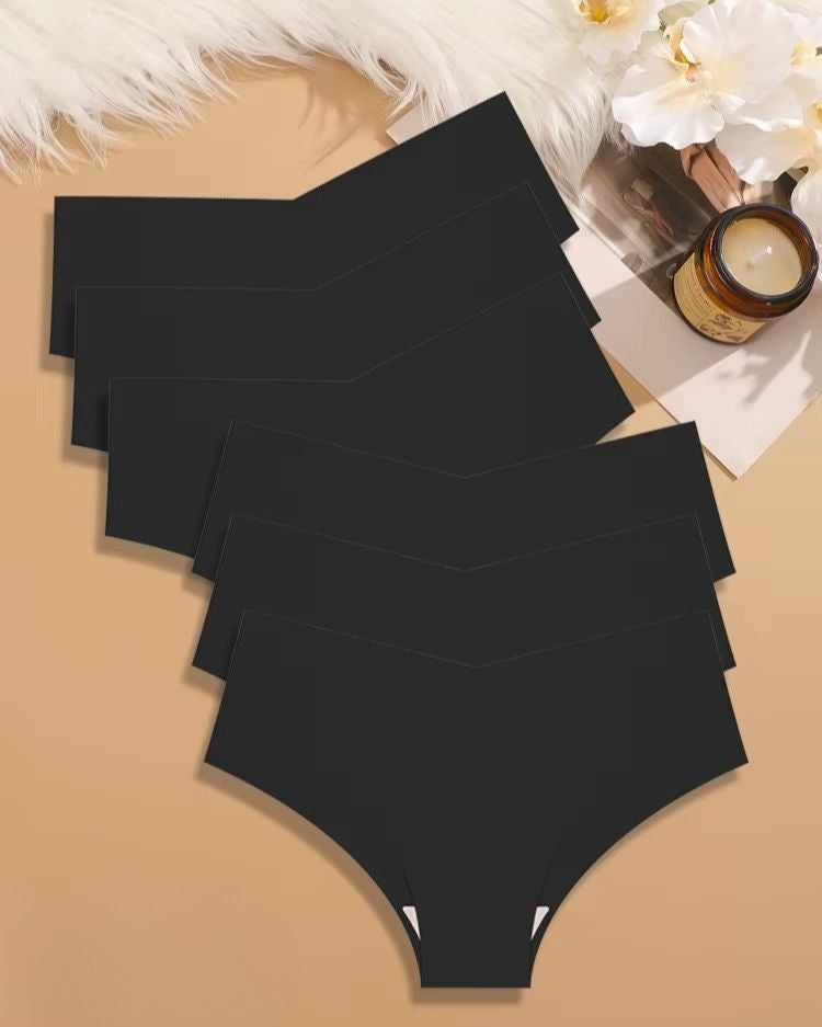 6-Pack: Seamless V-Waist Low-Rise Briefs - Voldina