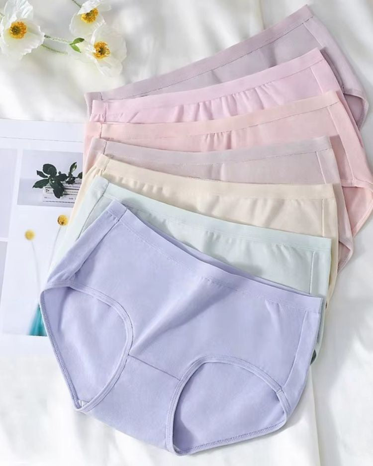 7-Pack: Breathable Low-Rise Premium Cotton Briefs - Voldina